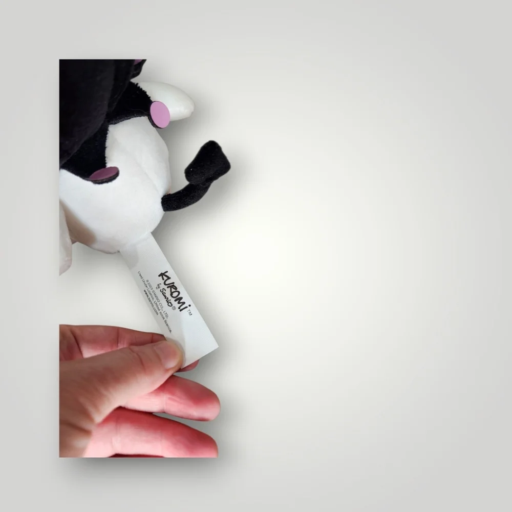 Sanrio Characters Chokkori san Kuromi doll stuffed toy plush - Picture 9 of 11